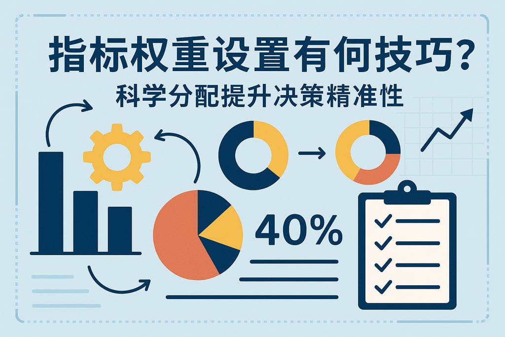 指标权重设置有何技巧？科学分配提升决策精准性