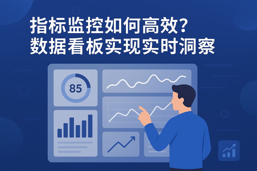 指标监控如何高效？数据看板实现实时洞察