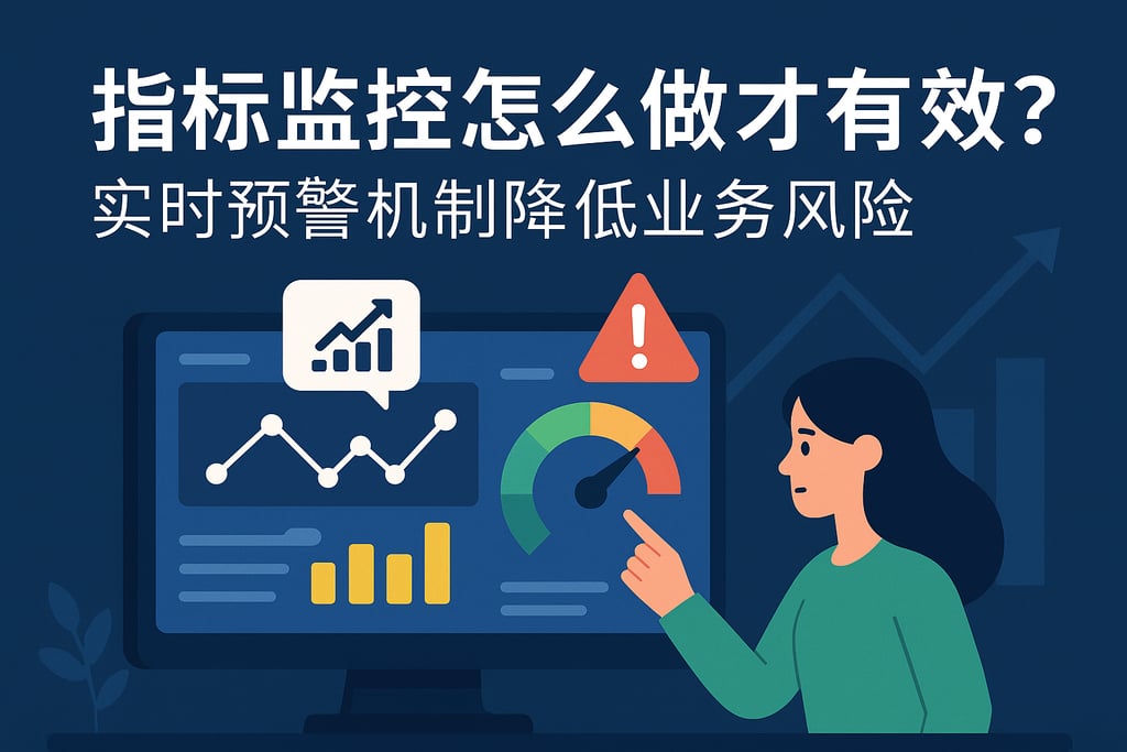 指标监控怎么做才有效？实时预警机制降低业务风险