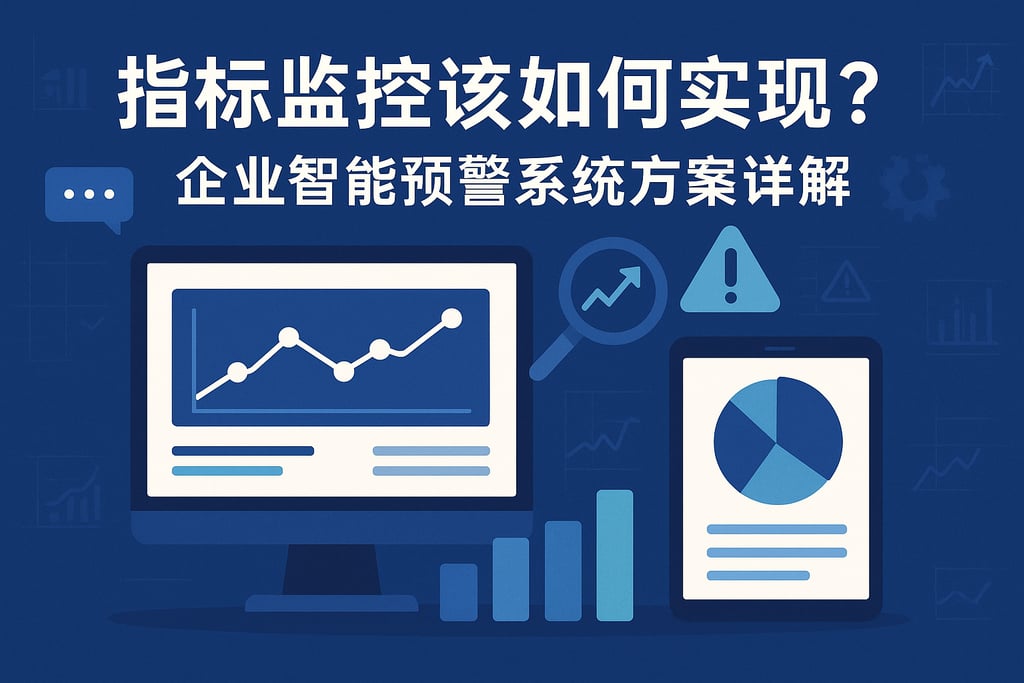 指标监控该如何实现？企业智能预警系统方案详解