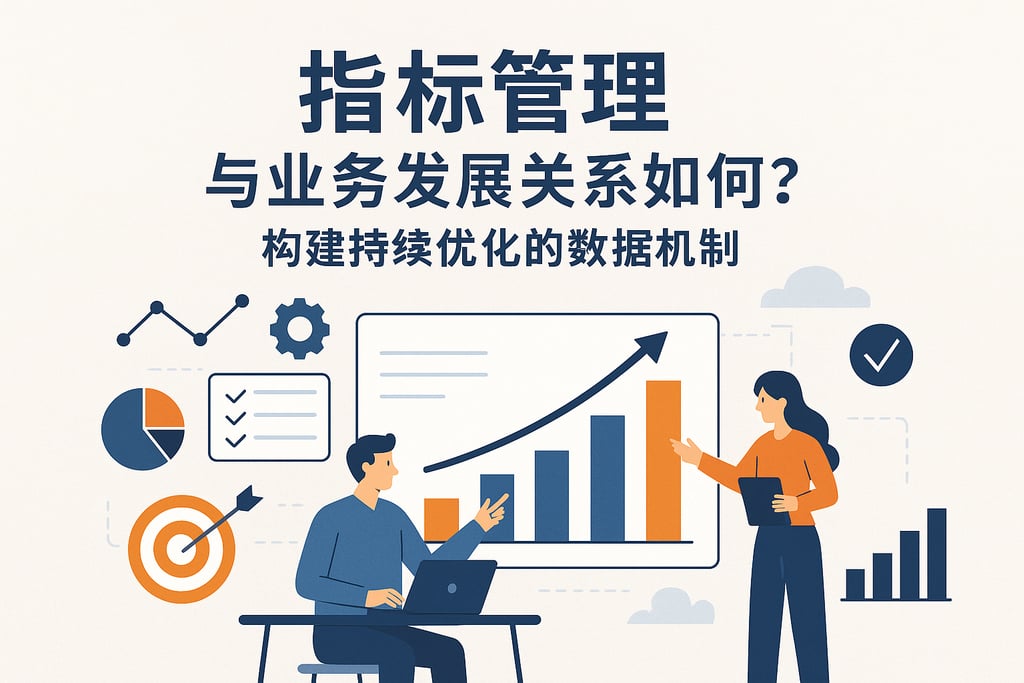 指标管理与业务发展关系如何？构建持续优化的数据机制
