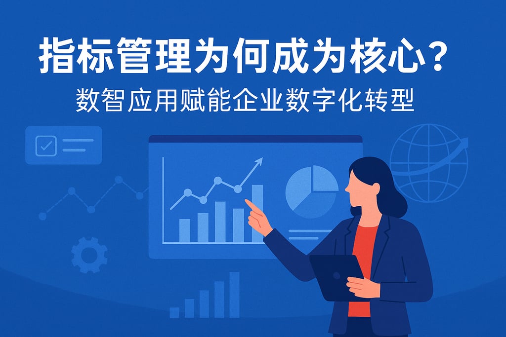 指标管理为何成为核心？数智应用赋能企业数字化转型