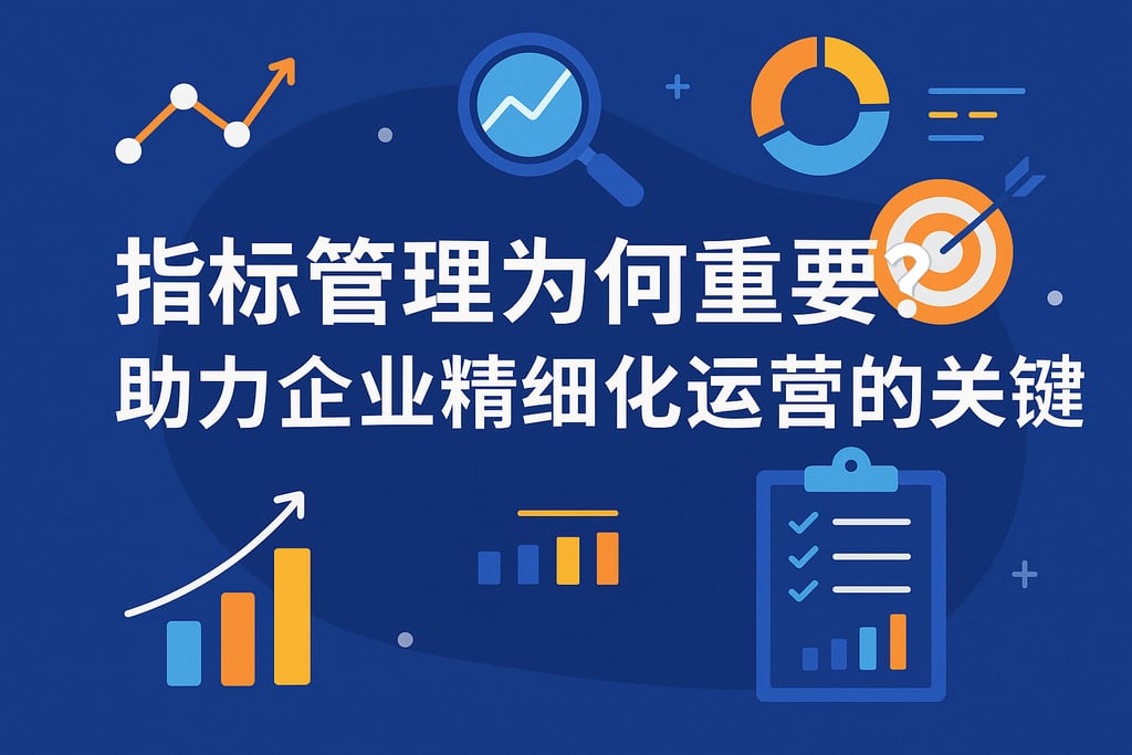 指标管理为何重要？助力企业精细化运营的关键