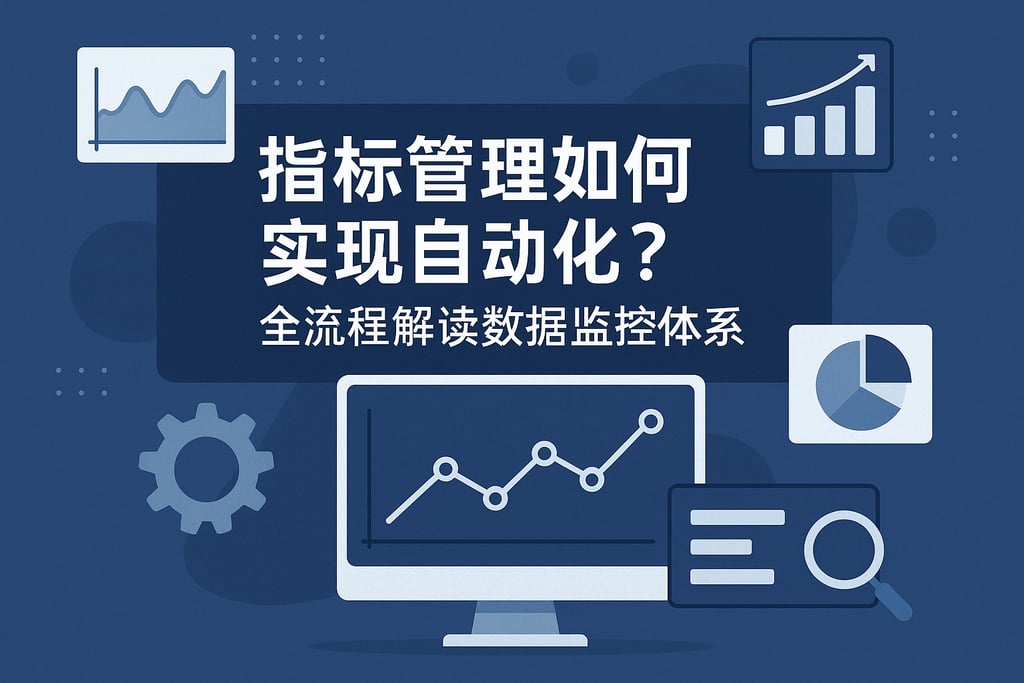 指标管理如何实现自动化？全流程解读数据监控体系