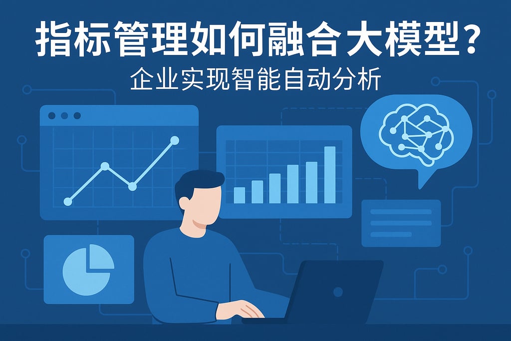 指标管理如何融合大模型？企业实现智能自动分析
