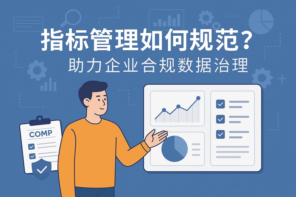 指标管理如何规范？助力企业合规数据治理