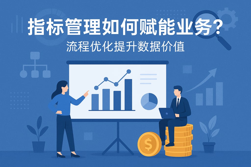 指标管理如何赋能业务？流程优化提升数据价值