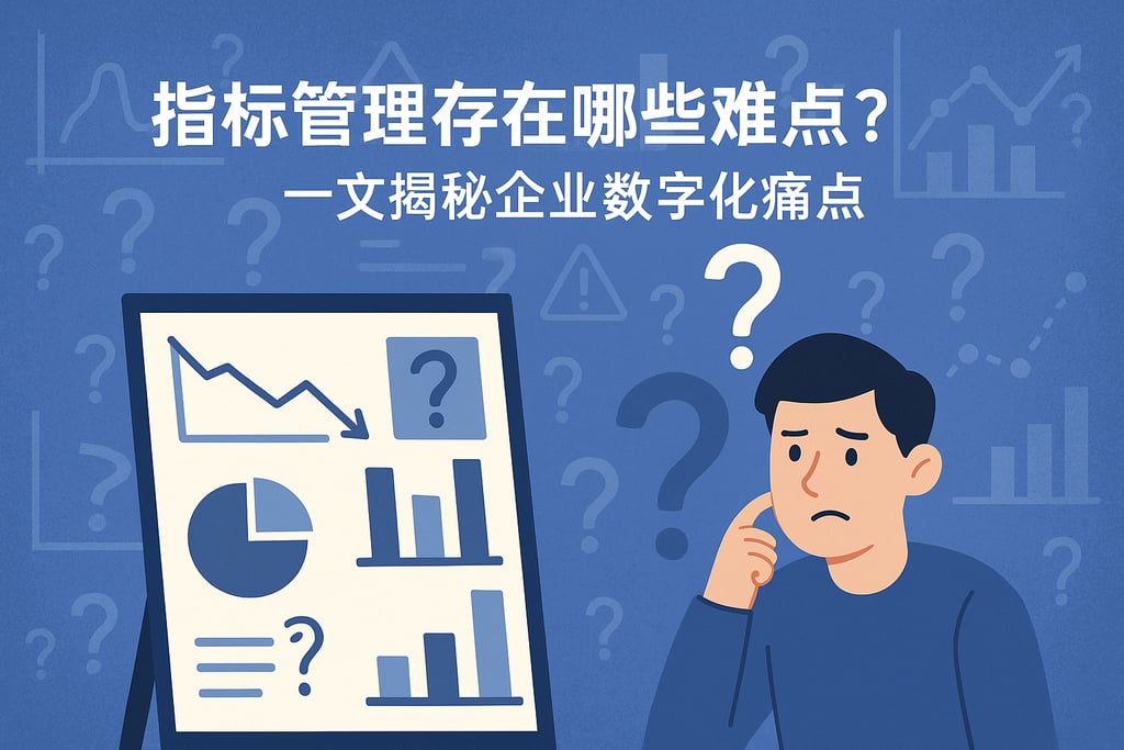 指标管理存在哪些难点？一文揭秘企业数字化痛点
