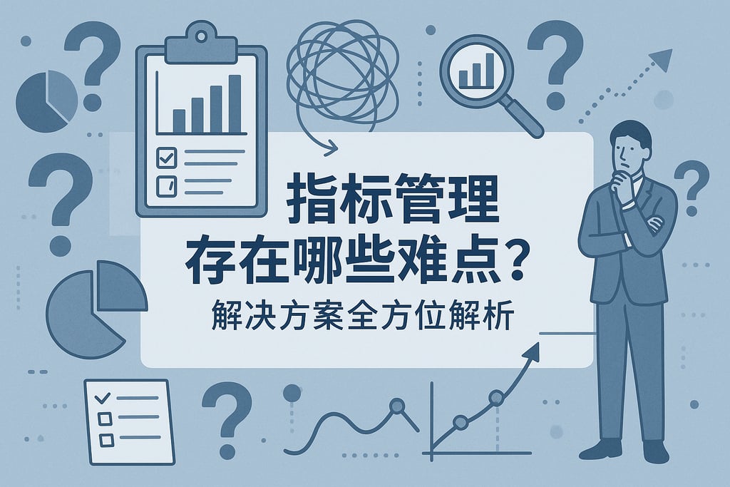 指标管理存在哪些难点？解决方案全方位解析