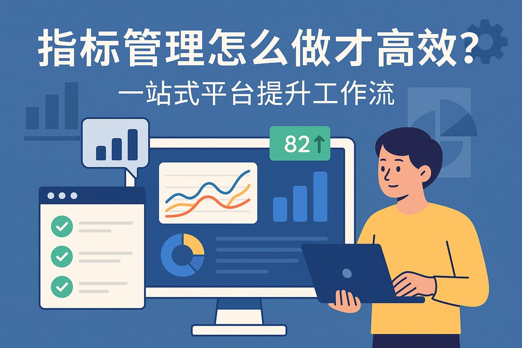 指标管理怎么做才高效？一站式平台提升工作流