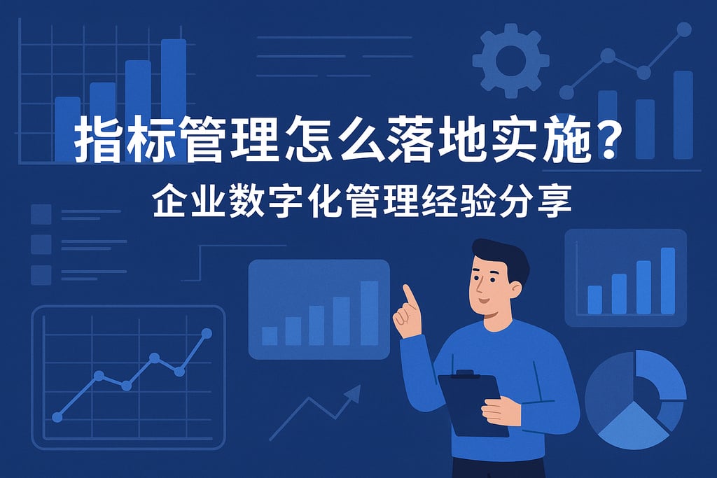 指标管理怎么落地实施？企业数字化管理经验分享