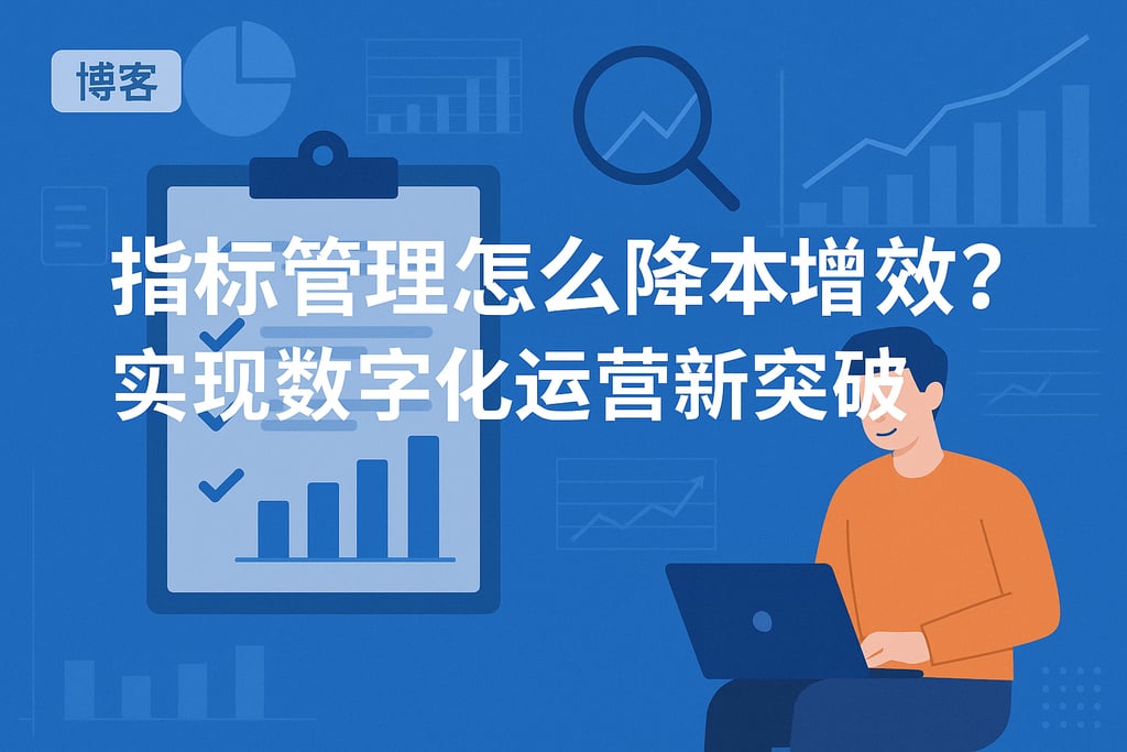 指标管理怎么降本增效？实现数字化运营新突破