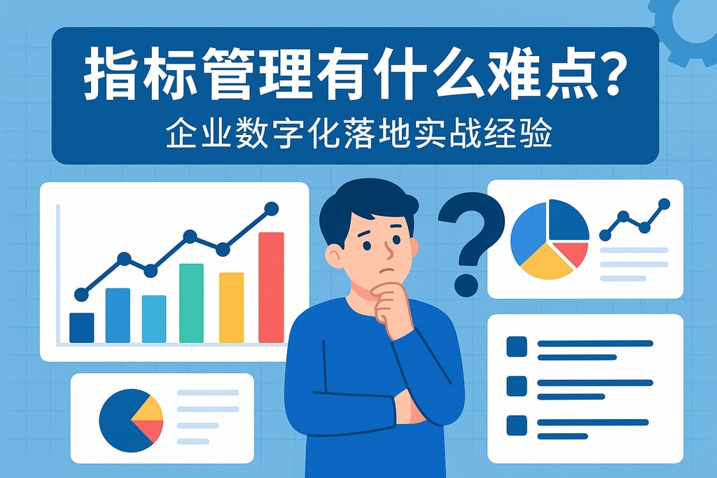 指标管理有什么难点？企业数字化落地实战经验