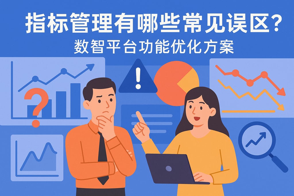 指标管理有哪些常见误区？数智平台功能优化方案