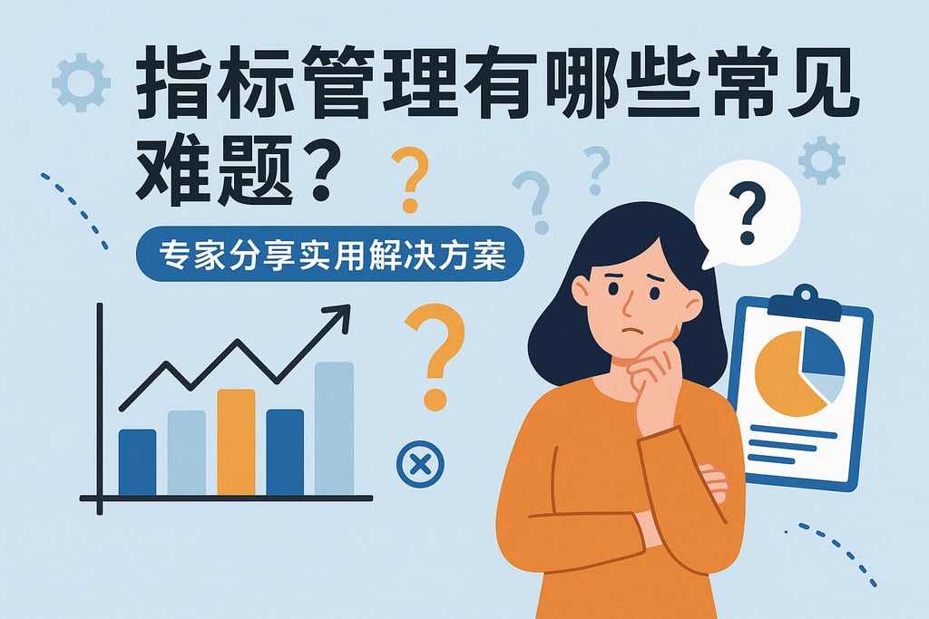 指标管理有哪些常见难题？专家分享实用解决方案