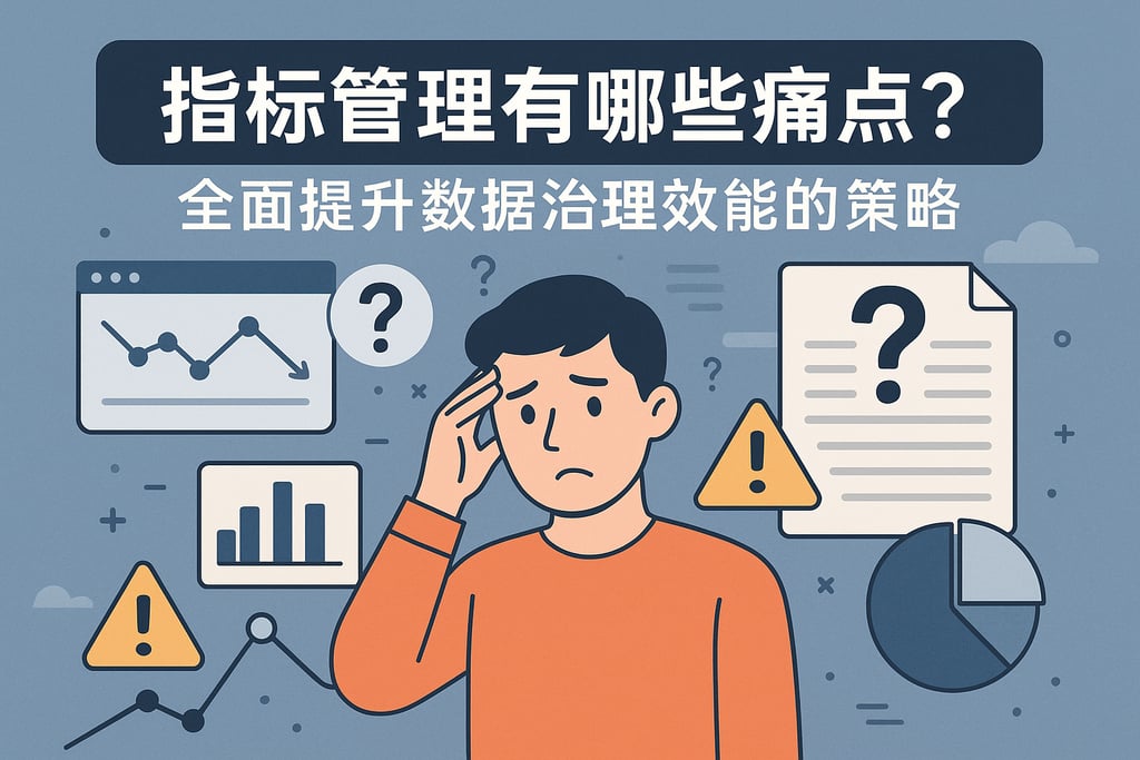 指标管理有哪些痛点？全面提升数据治理效能的策略