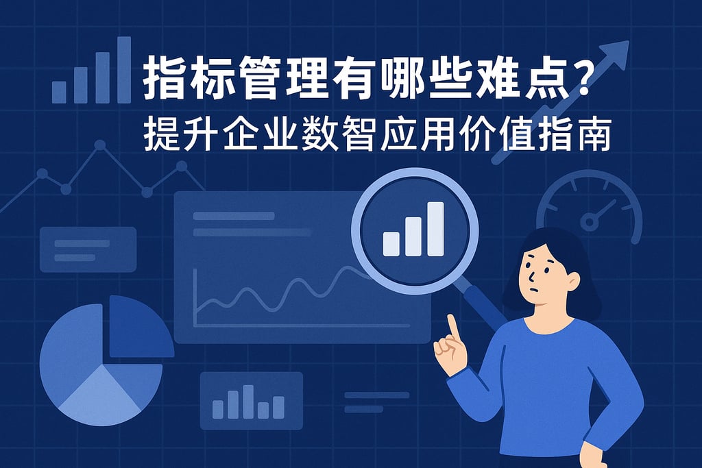 指标管理有哪些难点？提升企业数智应用价值指南