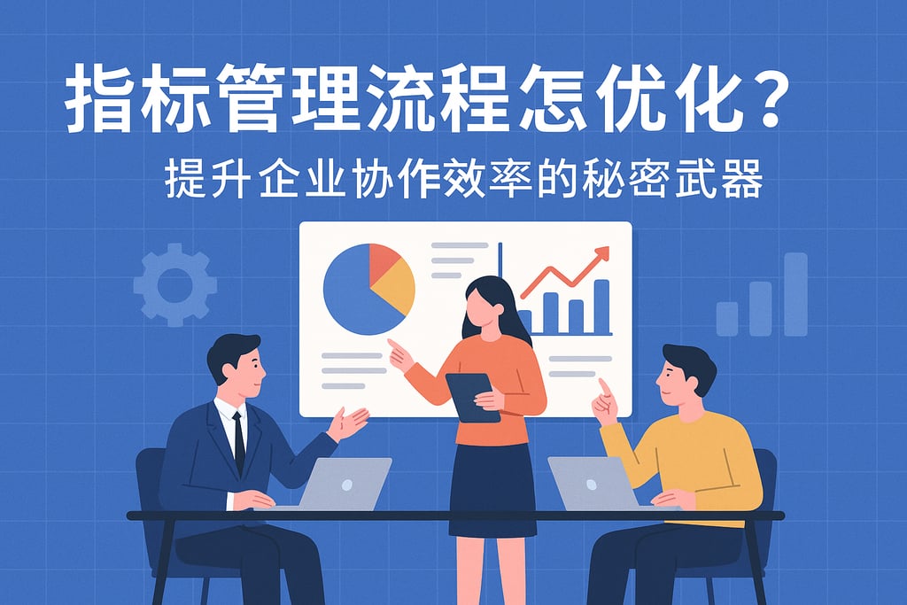 指标管理流程怎么优化？提升企业协作效率的秘密武器