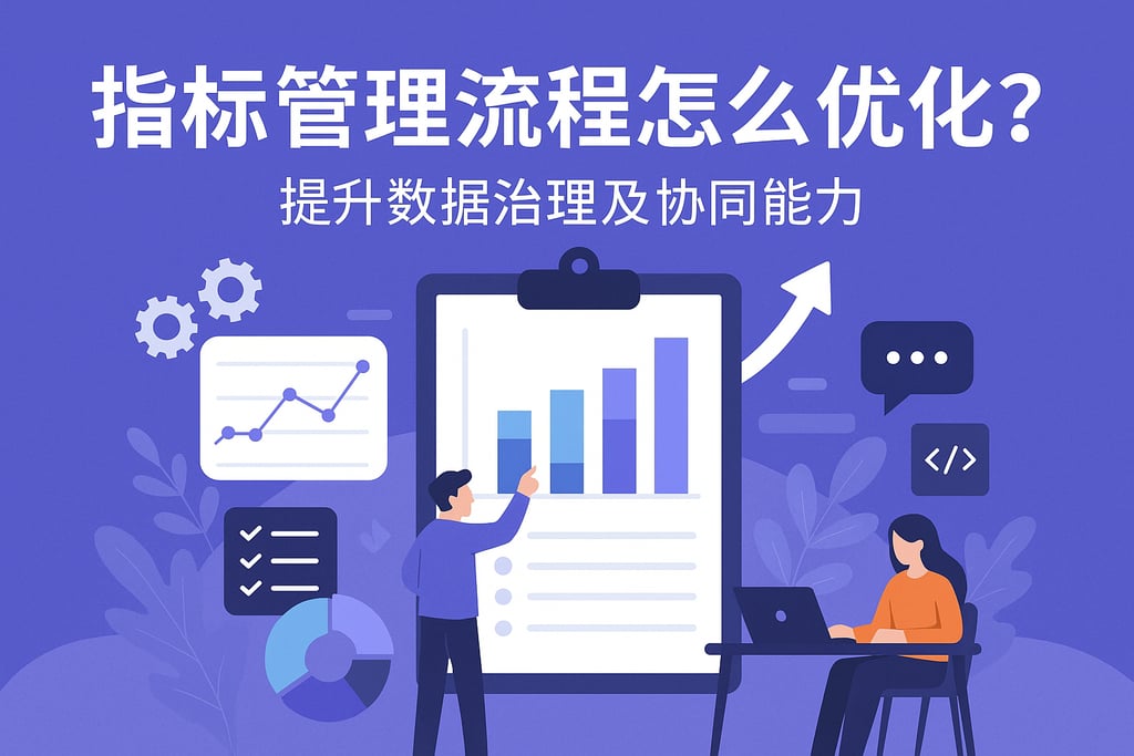 指标管理流程怎么优化？提升数据治理及协同能力