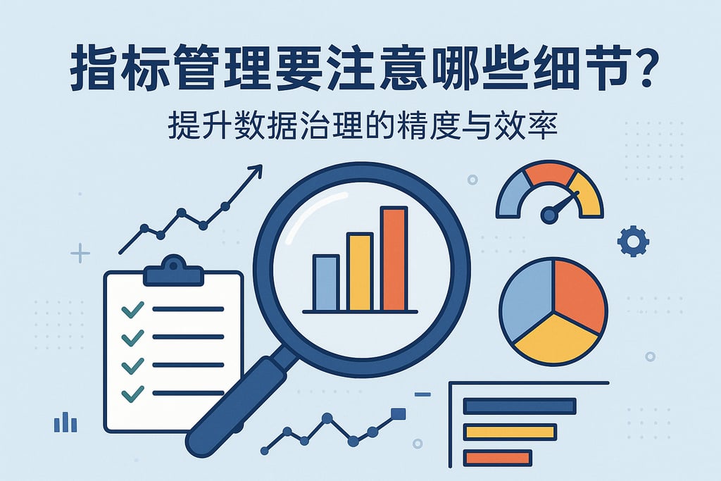 指标管理要注意哪些细节？提升数据治理的精度与效率