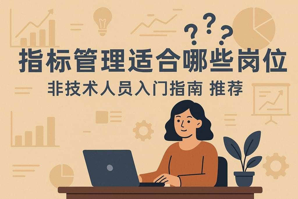 指标管理适合哪些岗位？非技术人员入门指南推荐