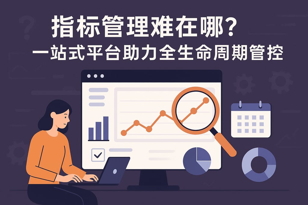 指标管理难在哪？一站式平台助力全生命周期管控
