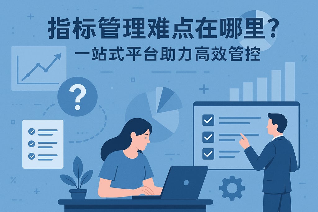 指标管理难点在哪里？一站式平台助力高效管控