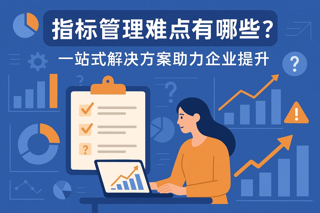 指标管理难点有哪些？一站式解决方案助力企业提升