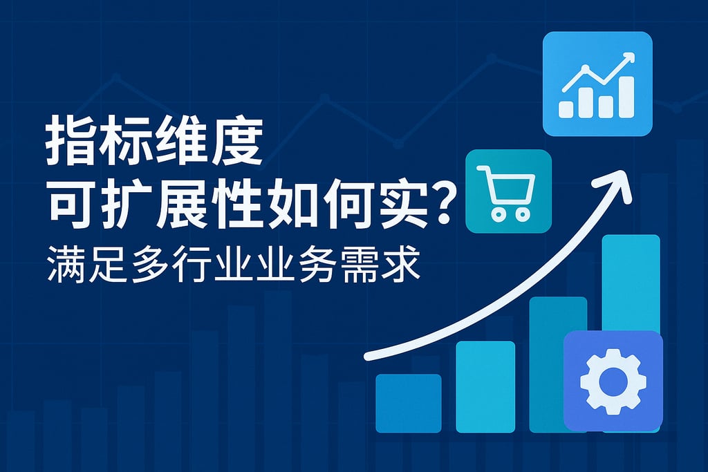 指标维度可扩展性如何实现？满足多行业业务需求