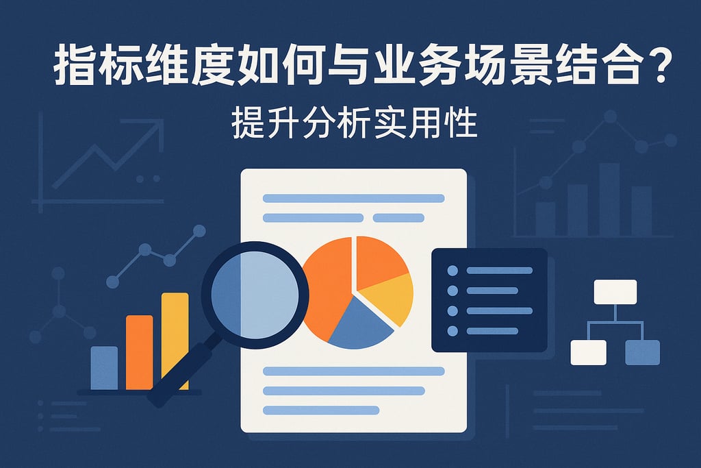 指标维度如何与业务场景结合？提升分析实用性