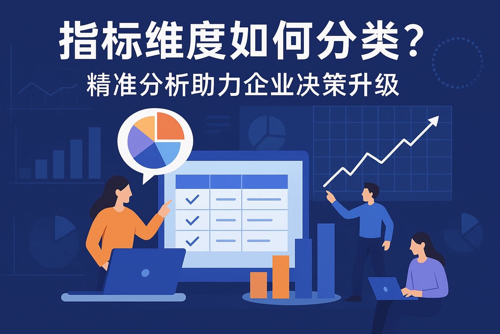 指标维度如何分类？精准分析助力企业决策升级