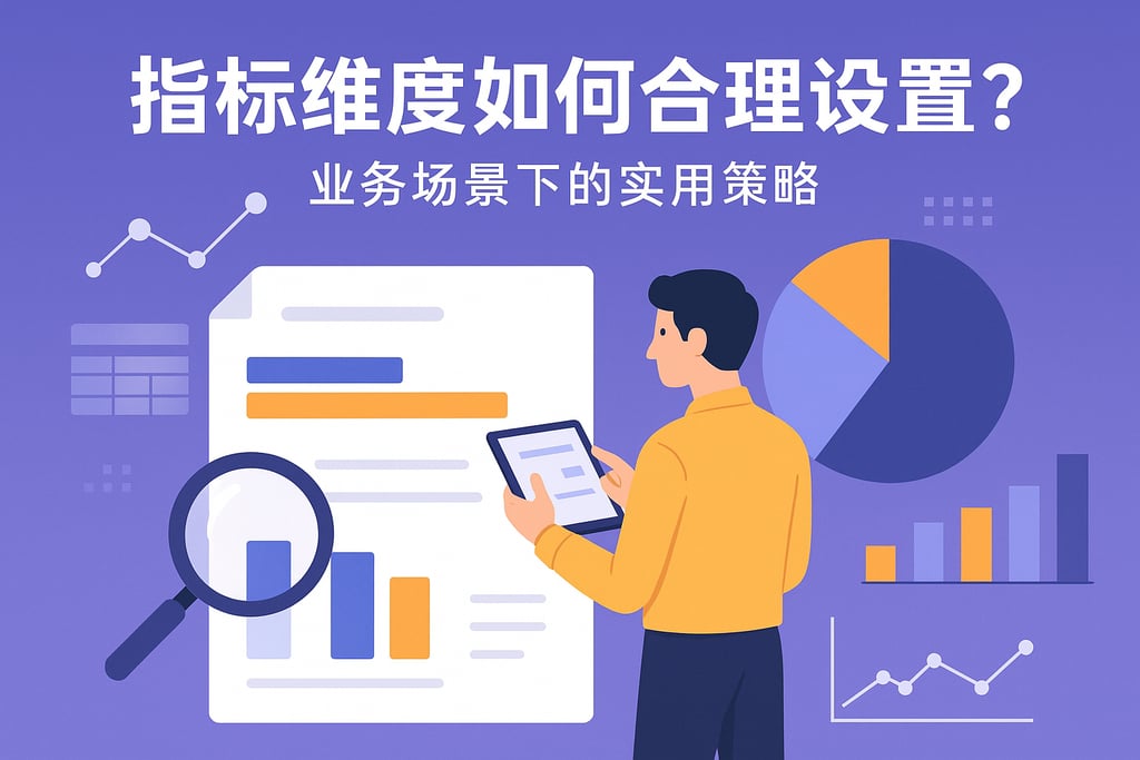 指标维度如何合理设置？业务场景下的实用策略
