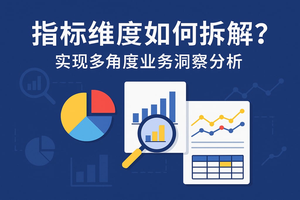 指标维度如何拆解？实现多角度业务洞察分析