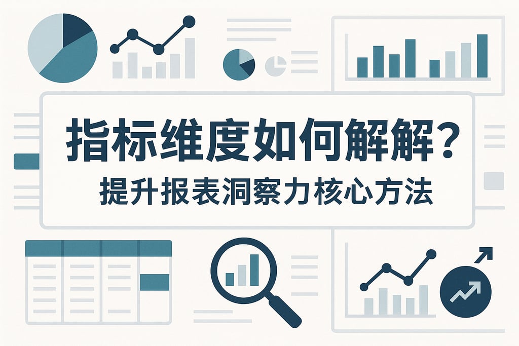 指标维度如何拆解？提升报表洞察力的核心方法