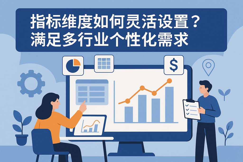 指标维度如何灵活设置？满足多行业个性化需求