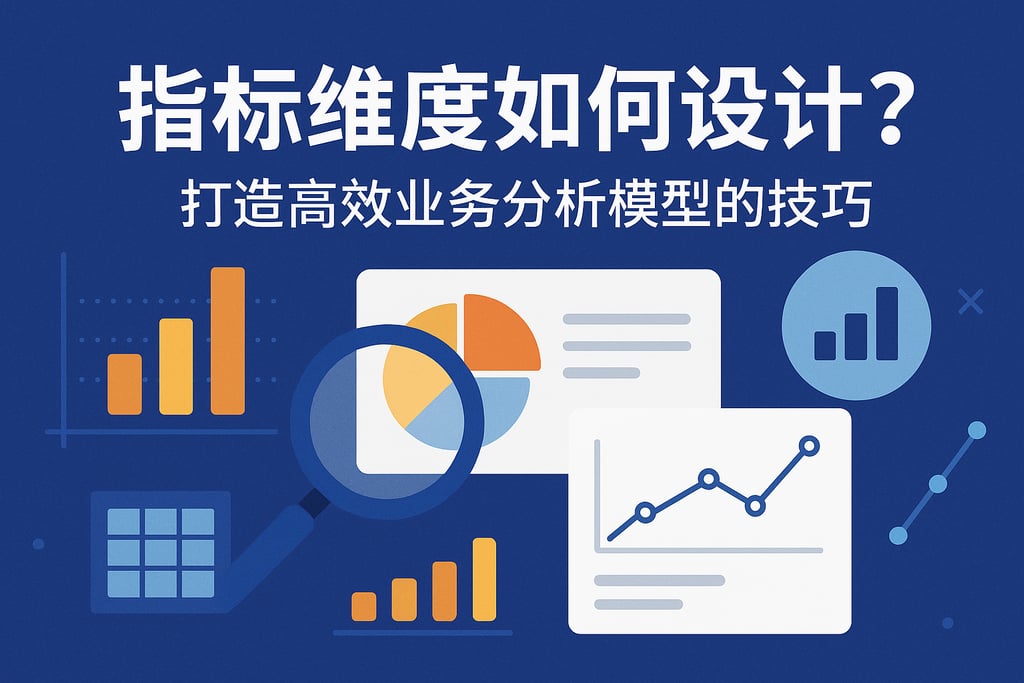 指标维度如何设计？打造高效业务分析模型的技巧
