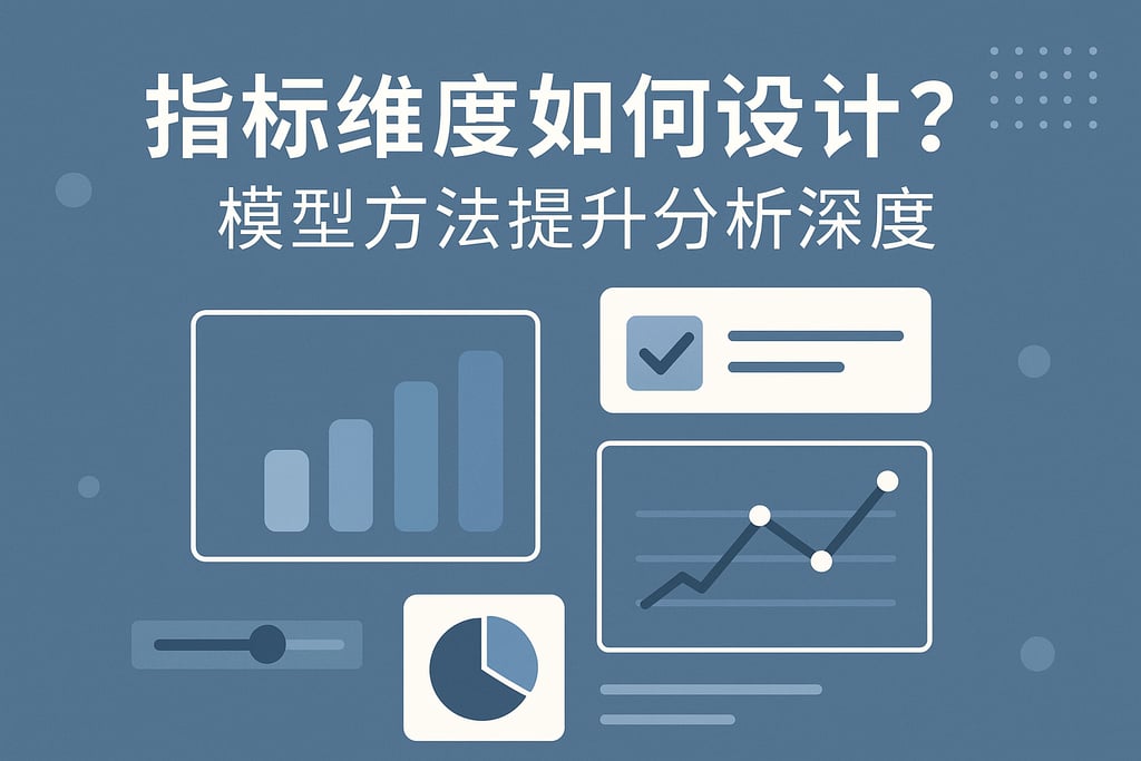 指标维度如何设计？模型方法提升分析深度