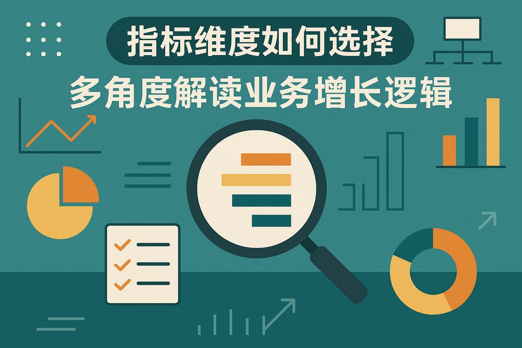 指标维度如何选择？多角度解读业务增长逻辑