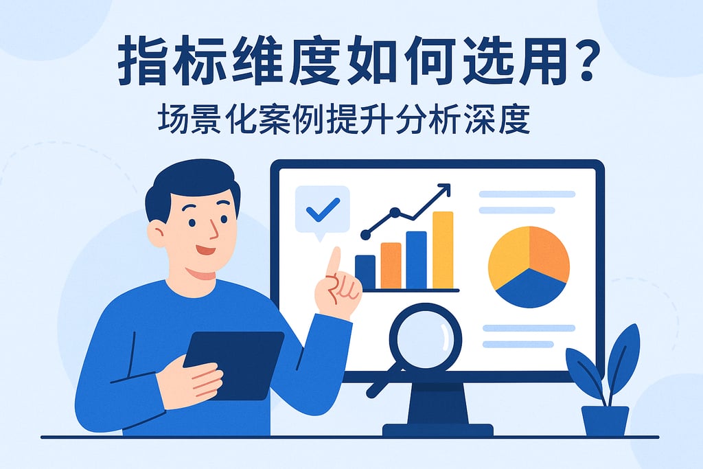 指标维度如何选用？场景化案例提升分析深度