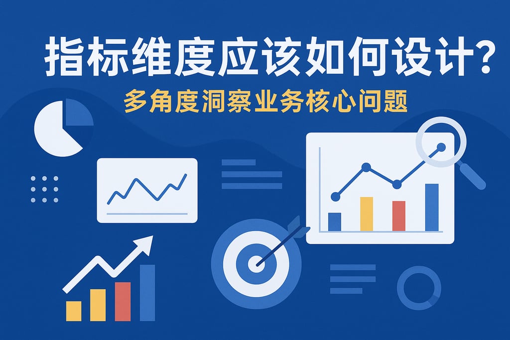 指标维度应该如何设计？多角度洞察业务核心问题