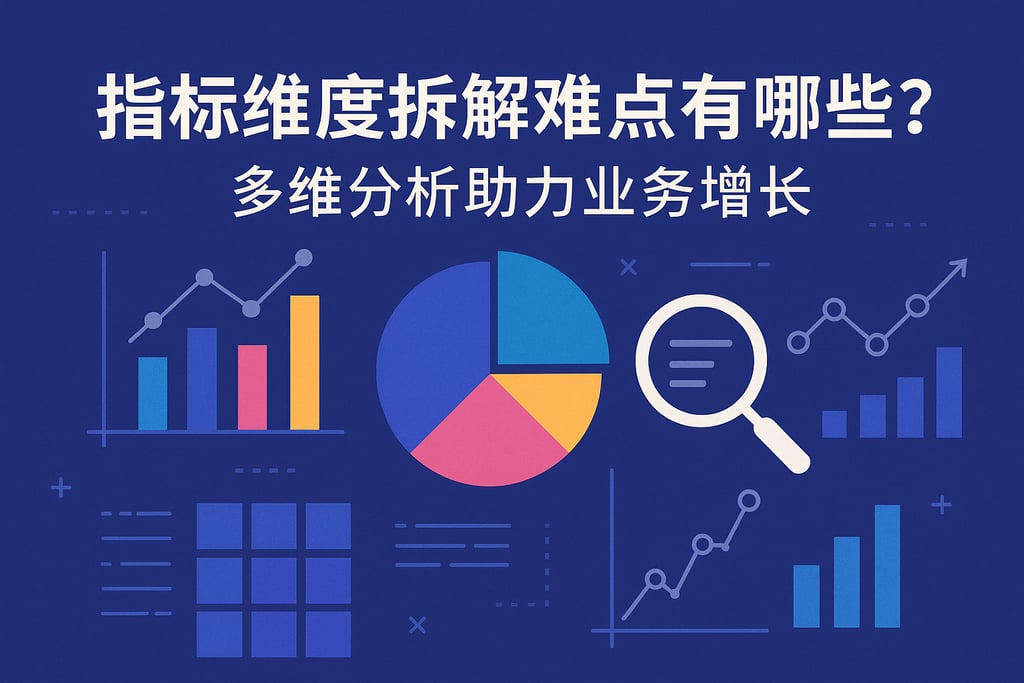 指标维度拆解难点有哪些？多维分析助力业务增长