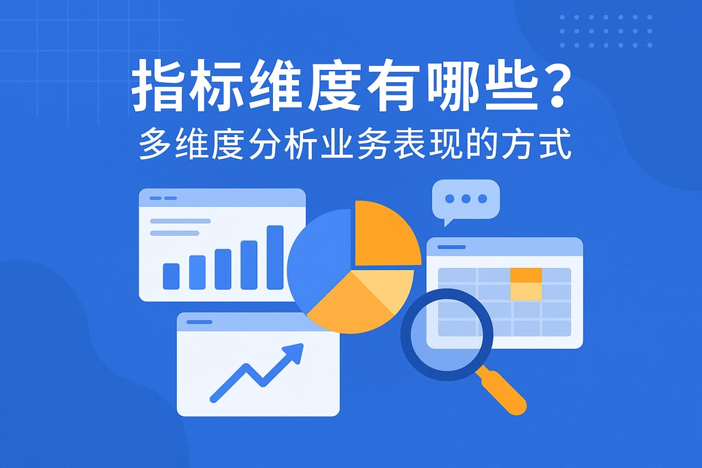 指标维度有哪些？多维度分析业务表现的方式