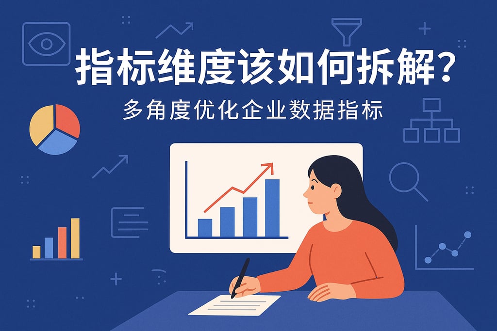 指标维度该如何拆解？多角度优化企业数据指标