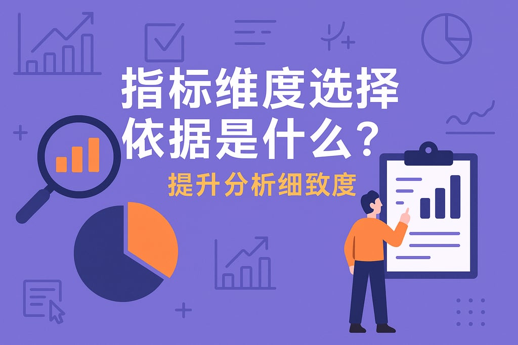 指标维度选择依据是什么？提升分析细致度