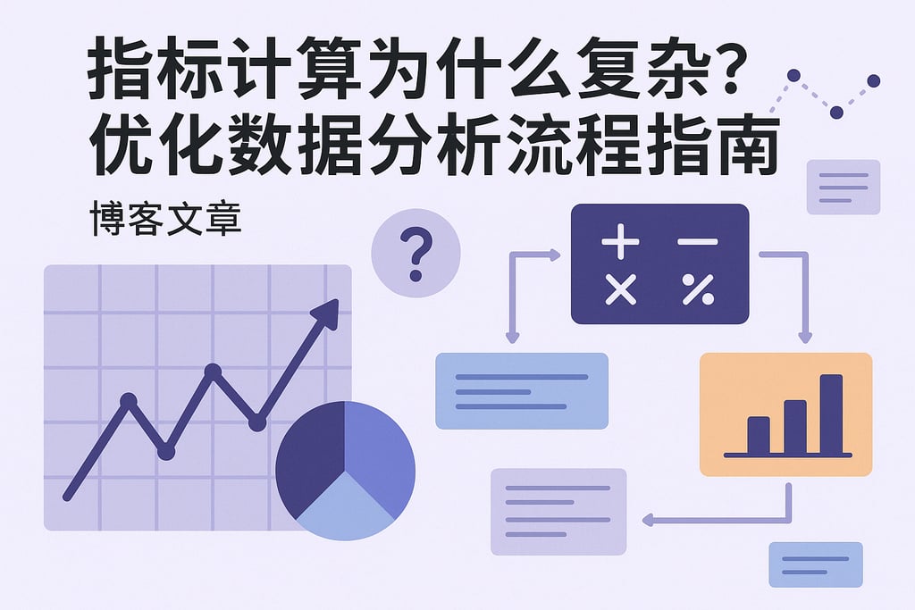 指标计算为什么复杂？优化数据分析流程指南