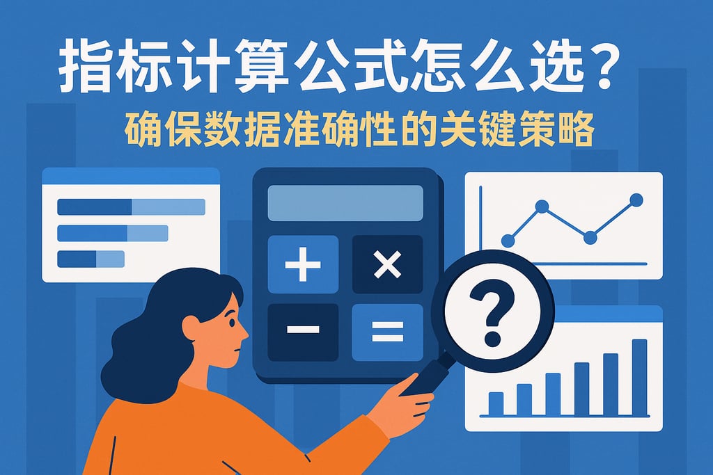 指标计算公式怎么选？确保数据准确性的关键策略