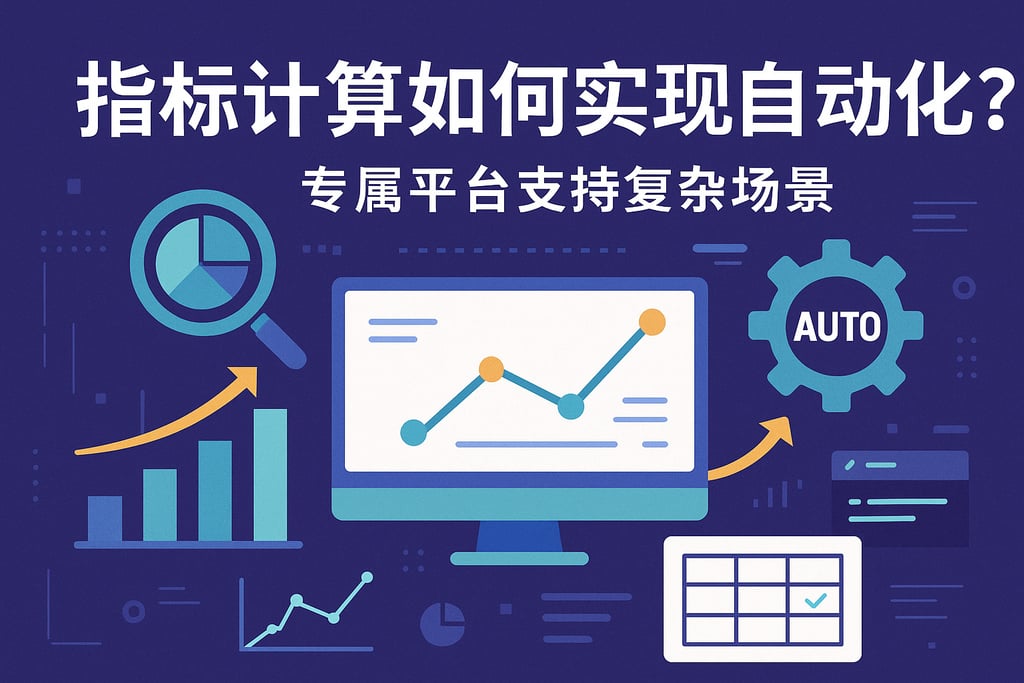 指标计算如何实现自动化？专属平台支持复杂场景