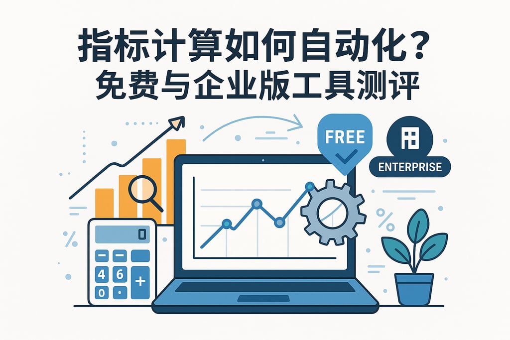指标计算如何自动化？免费与企业版工具测评