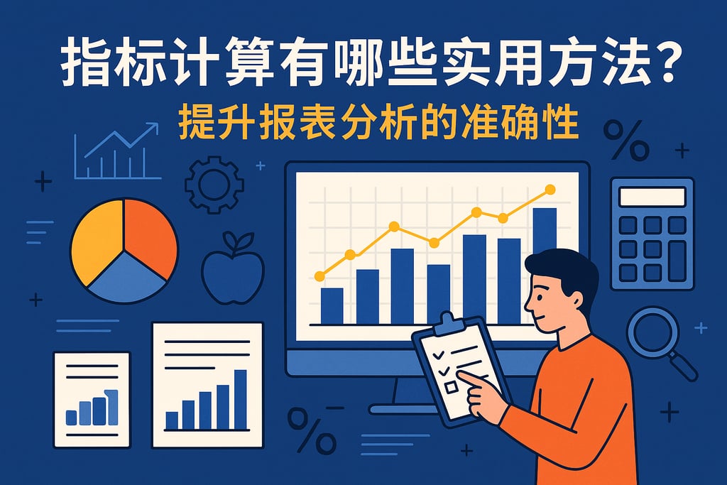 指标计算有哪些实用方法？提升报表分析的准确性