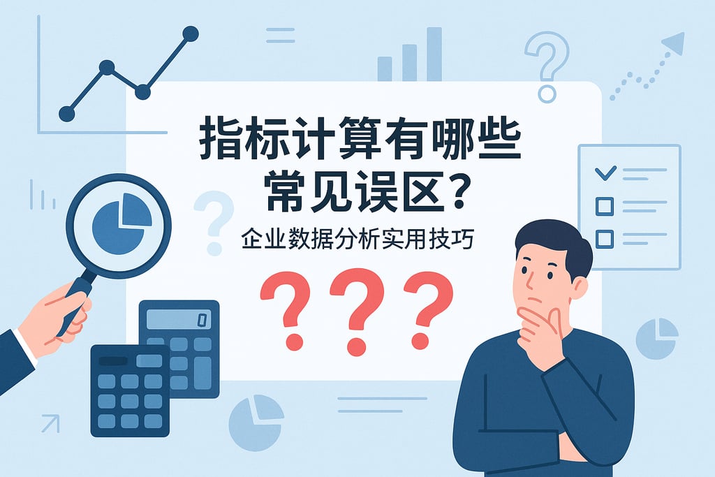 指标计算有哪些常见误区？企业数据分析实用技巧